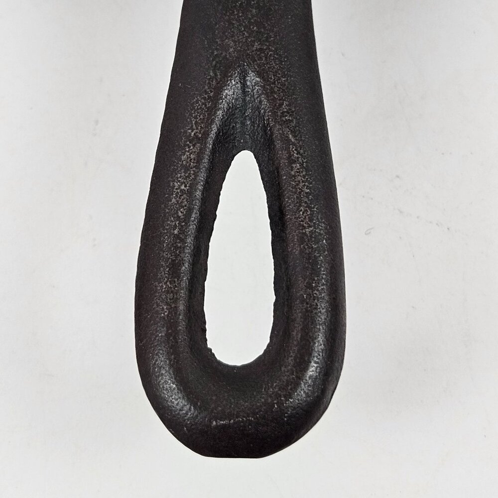 Vintage Cast Iron Small Skillet SK Mark 5D 3 Notch Heat Ring Double Pour Spout - Picture 9 of 11